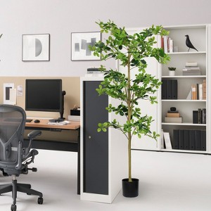 artificial green plants wholesale manufacturers anding flower decorations 1pcs/set hot sales - 1 of 4