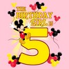 Girl's Disney Mickey Mouse The Birthday Girl is 5 T-Shirt - 2 of 4