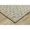 Oriental Weavers TTR09A240305ST 7 ft. 10 in. x 10 ft. Tortuga Polypropylene Rectangle Rug Beige & Black - 3 of 4