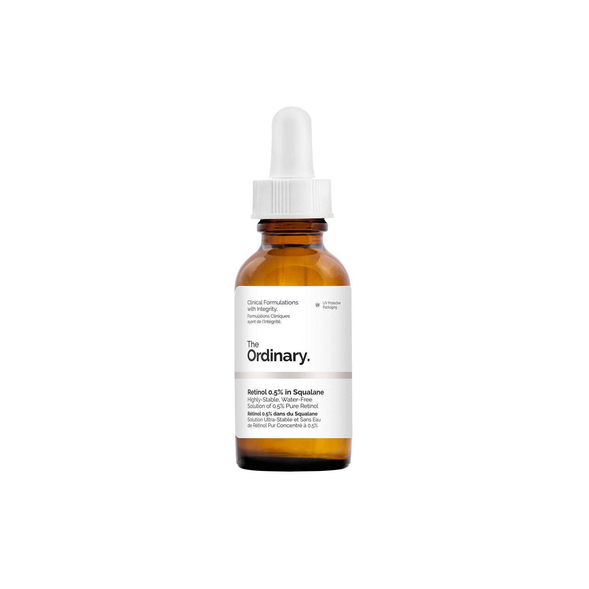 The Ordinary Retinol 0.5% in Squalane, Intermediate Retinol Serum - 1.01 fl oz - Ulta Beauty
