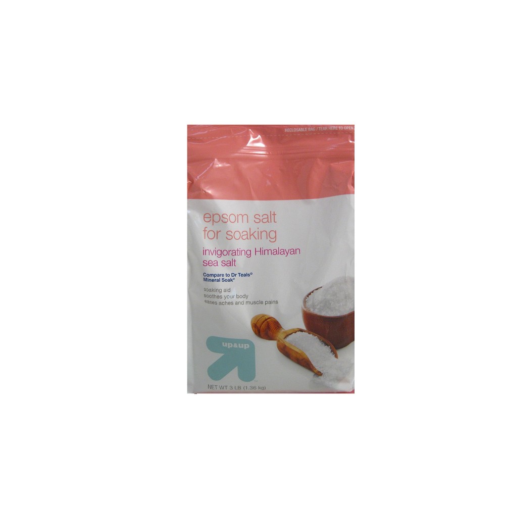 3lbs bag of Epsom salt for painful feet.