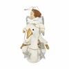 Dee Harvey 6.5 Inch Swan Lake Angel Christmas Halo Stars Wings Bird Figurines - 2 of 3
