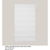 Home Basics Cordless Light Filtering Cotton Fabric Classic Roman Shade - 4 of 4
