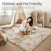 Fluffy Rug Feet Extra Large Plush Shaggy Rugs for Living Room - 4 of 4