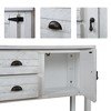 NicBex Console Table with 2 Drawers and 2 Cabinets,Entryway Table with Open Bottom Storage Shelf,Modern Couch Table for Living Room - 4 of 4
