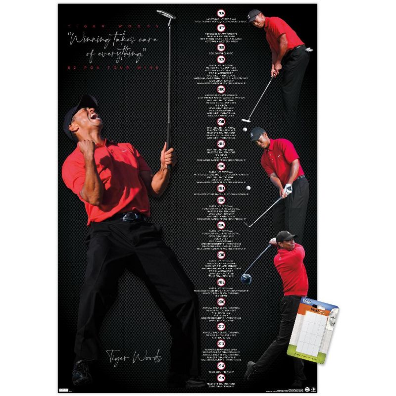 Trends International Tiger Woods - Timeline Unframed Wall Poster Prints, 1 of 7