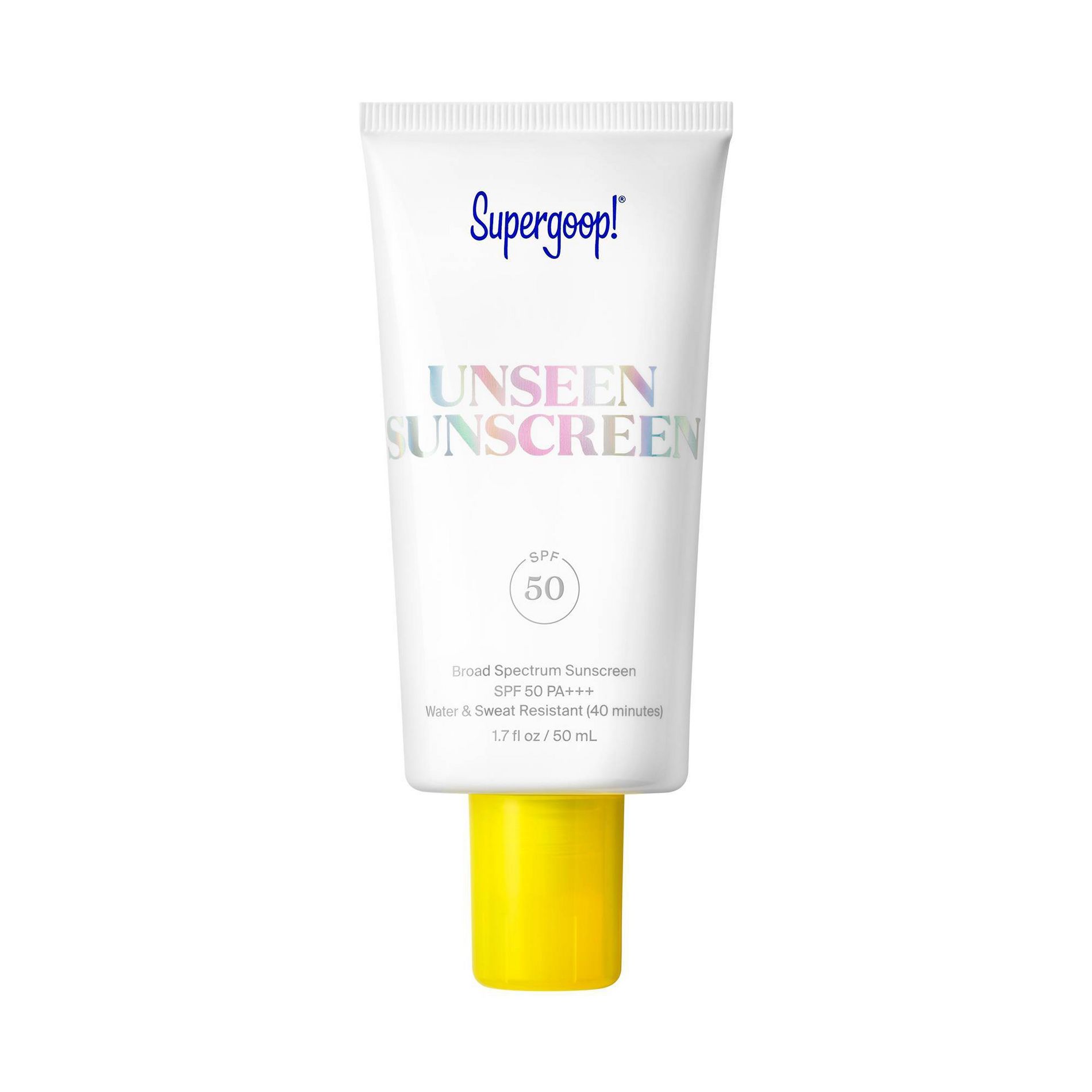 Supergoop! Unseen Clear & Invisible Face Sunscreen - SPF 50 - 1.7 fl oz