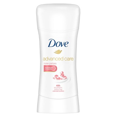 Dove Advanced Care Rose Petals 48-Hour Invisible Antiperspirant & Deodorant Stick - 2.6oz