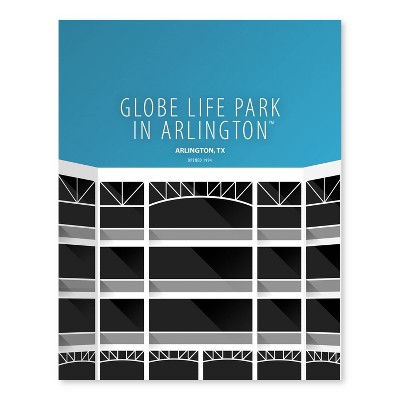 MLB Texas Rangers Ballpark Canvas