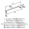 Amerock Cowrie Pull for Cabinets, Drawers, and Furniture - 3 of 4