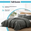 HLC.ME Benji - 3 Piece Quilt Set, Lightweight Bedspread Coverlet Set - 3 of 4