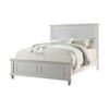 TiramisuBest White Eastern King Bedframe, 86x82x54 inches, 100 lbs - 2 of 4