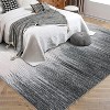 Modern Abstract Ombre Area Rug – Machine Washable, Non-Slip, Stain-Resistant Carpet for Bedroom & Living Room - 3 of 4