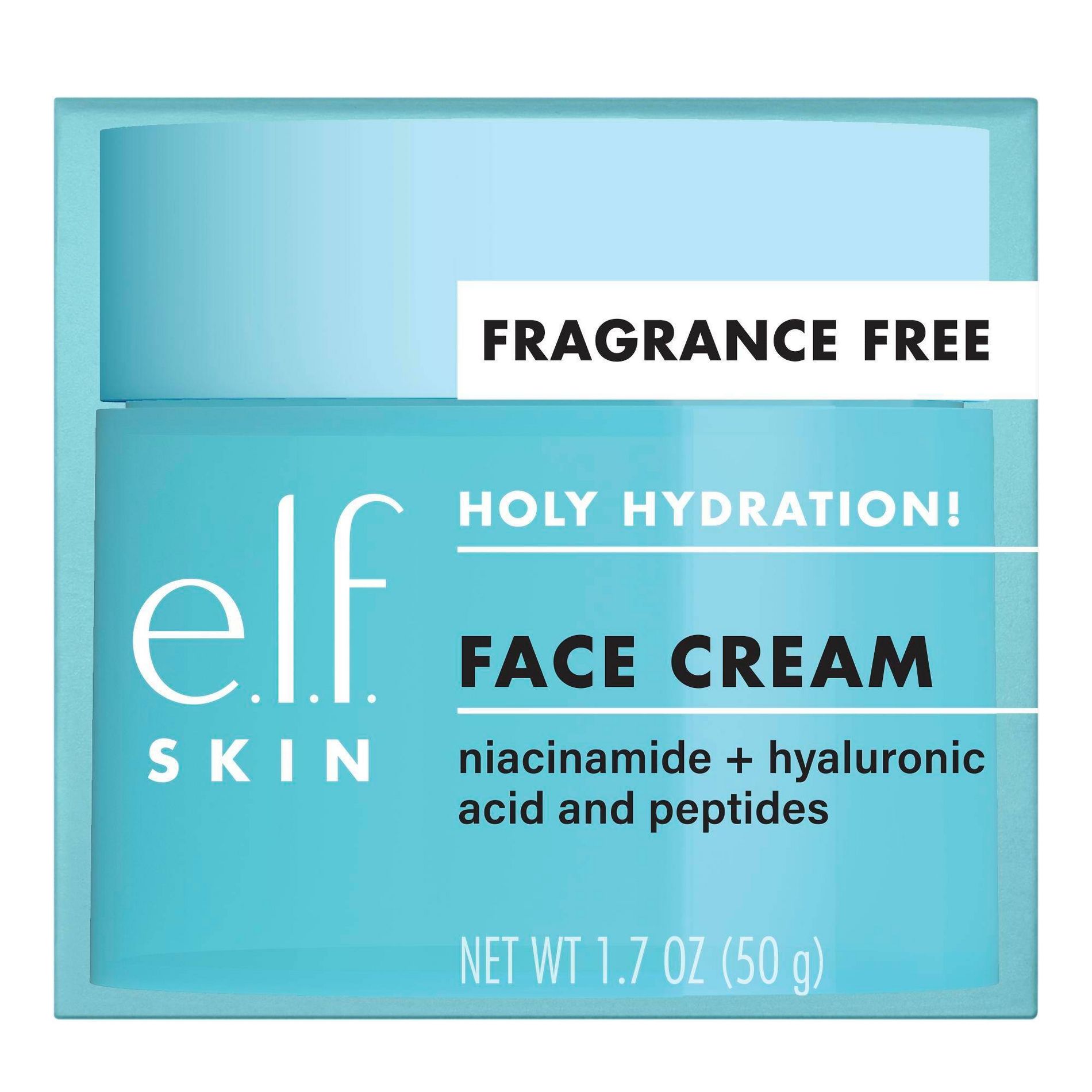 e.l.f. Holy Hydration Face Cream Fragrance Free - 1.8oz