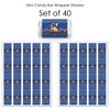 Big Dot of Happiness Construction Truck - Mini Candy Bar Wrapper Stickers - Baby Shower or Birthday Party Small Favors - 40 Count - 3 of 4