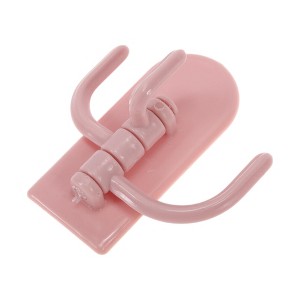 Unique Bargains Utility Triple Hook Solid Color 3.07"x1.42" 1 Pc - 1 of 4