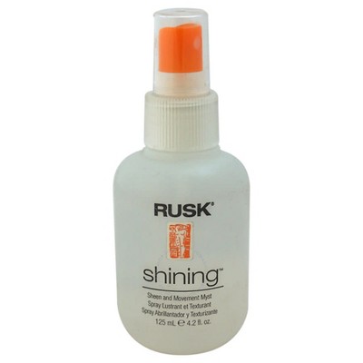 Rusk Unisex lightweight Smoothens Shining Sheen And Movement Myst 4.2oz