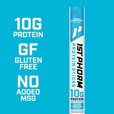 1st Phorm Original Smokehouse Protein Meat Sticks - 9.2oz/8ct