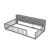 Polibi Twin XL Floor Bed with USB Charging Station and Built-In Storage - 4 of 4