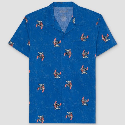 Disney online Stitch Button down shirt