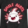 Girls' - Instant Message - Smile Alotl Fitted Short Sleeve Graphic T-Shirt - 2 of 4