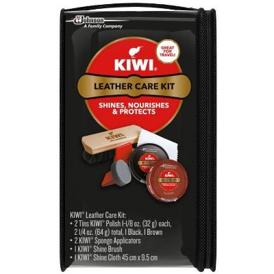 black leather shoe care