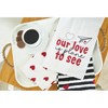 C&F Home Love Heart Cotton Kitchen Towel Set of 2 - 4 of 4