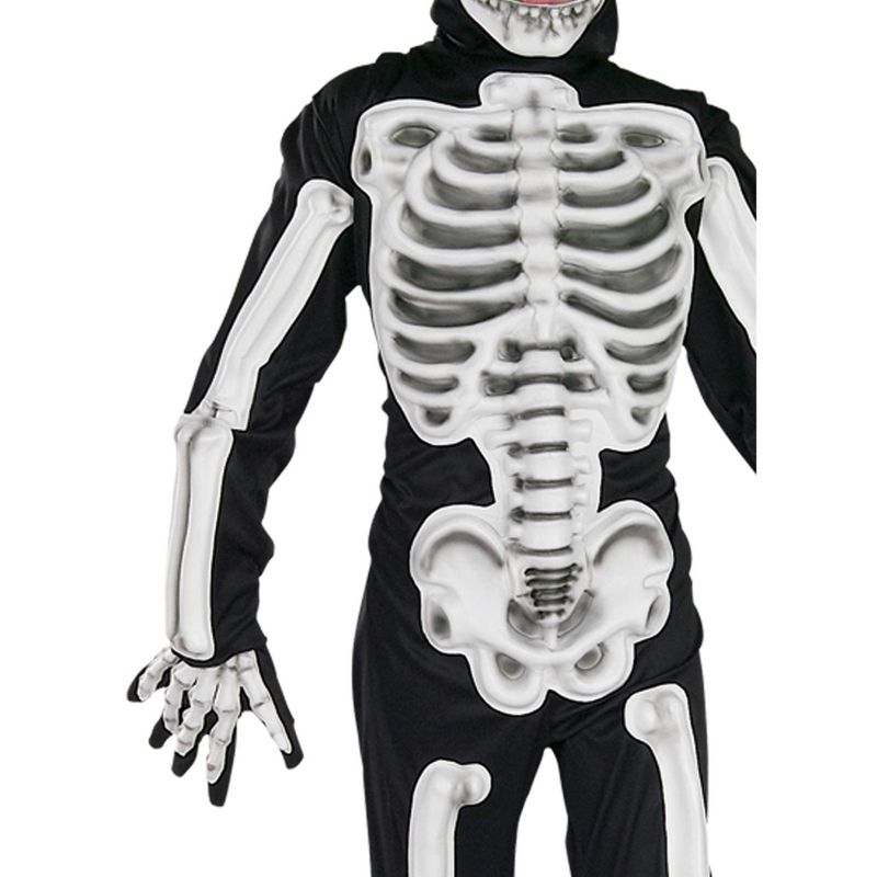 Rubie's Kid's Skeleton Halloween Costume, 3 of 6