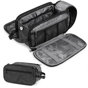 PAVILIA Toiletry Bag Women Men, Travel Toiletries Organizer Case, Essentials Shaving Dopp Kit, Cosmetic Make Up Accessories - 1 of 4