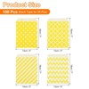 Unique Bargains Greaseproof Kraft Paper Environmentally Beneficial Durability Pastry Bags 100 Pcs - 2 of 4