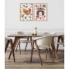 Kate & Laurel All Things Decor 18"x24" Sylvie Cardinal with Fall Leaves Framed Canvas Wall Art by Carey Copeland - 4 of 4