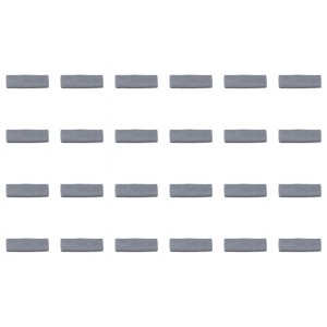 24 Pack Workout Headbands Bulk Set for Teams Gyms or Events - 1 of 4