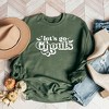 Simply Sage Market Women's Graphic Sweatshirt Let's Go Ghouls - 3 of 4