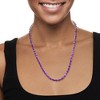 Ross-Simons 40.00 ct. t.w. Amethyst Tennis Necklace in Sterling Silver - 2 of 3