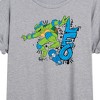 Women's - Teenage Mutant Ninja Turtles - Leo Oversized Graphic T-Shirt - 2 of 4