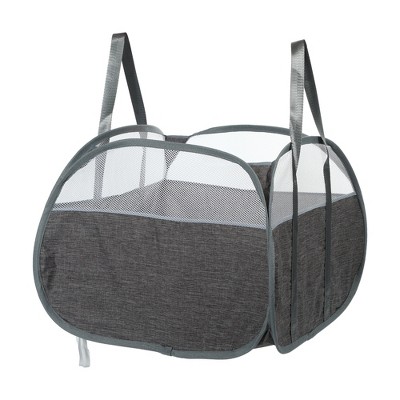 Unique Bargains 5492 Cubic-in Folding Laundry Basket 1 Pc