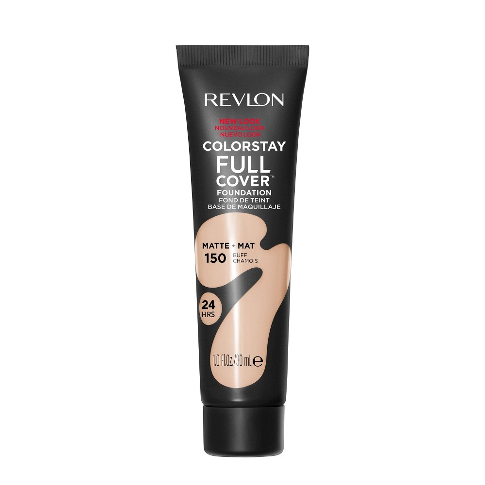 Photos - Other Cosmetics Revlon ColorStay Full Cover Matte Foundation - 150 Buff - 1 fl oz 