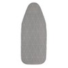 Household Essentials Handy Board Table Top Ironing Board, 100% Cotton Cover with Fiber Pad, Foldable with Swivel Hook, Gray Cover - 4 of 4
