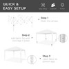 Best Choice Products 10x10ft Pop Up Canopy Outdoor Portable Adjustable Instant Gazebo Tent w/ Carrying Bag - image 2 of 4