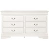 ORRD Louis Philippe Cherry Dresser - Traditional 8-Drawer Chest with Dovetail Construction, Carved Details & Metal Glides - 4 of 4