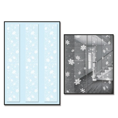Beistle Snowflake Party Panels, 12" x 6', (3/Pkg) Multicolored