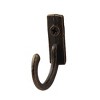Unique Bargains Vintage Style Wall Mounted Towel Scarf Bag Cap Hooks and Hangers Bronze Tone 10 Pcs - 3 of 4