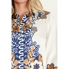 Women's Blythe Floral Blouse - SKIES ARE BLUE - 2 of 4