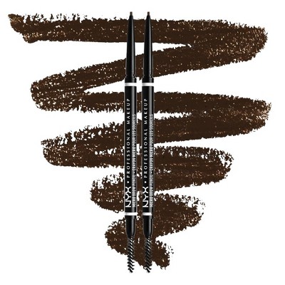 NYX PROFESSIONAL MAKEUP Micro Brow Pencil (7 Espresso) Precise Eyebrow Pencil | WaterProof | All Day Eye Wear | Smudge Resistant  (PACK OF 2)