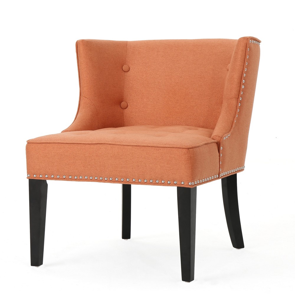 Photos - Chair Adelina Occasional  - Orange - Christopher Knight Home