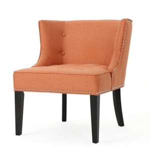 Adelina Occasional Chair - Orange - Christopher Knight Home