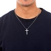 Turandoss 3 PCS Silver Black Gold Cross Necklace for Men Boys, Stainless Steel Pendant Necklaces, Jewelry for Men, Birthday Gifts for Boys, 20Inches - 3 of 4