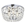 Elegant Lighting Cora 10 inch flush mount in chrome - 3 of 4