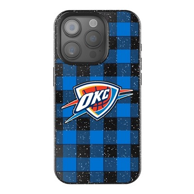 Keyscaper NBA Plaid Bling Cell Phone Case for iPhone 16 Plus