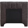 Meridian Furniture,Camila Chenille Fabric Bed - 4 of 4